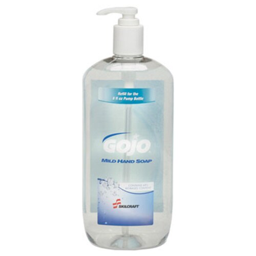 8520016602068, SKILCRAFT, GOJO Mild Hand Soap, 8 oz Bottle, 12/Carton Item: NSN6602068