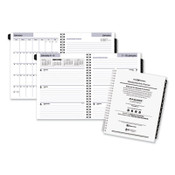 AT-A-GLANCE® DayMinder Executive Weekly/Monthly Refill, 8.75 x 7, White Sheets, 12-Month (Jan to Dec): 2024 Item: AAGG54550
