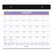 AT-A-GLANCE® Repositionable Wall Calendar, 15 x 12, White/Blue/Red Sheets, 12-Month (Jan to Dec): 2024 Item: AAGPM15RP28