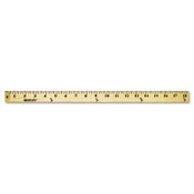 Westcott® Wood Yardstick with Metal Ends, 36" Long. Clear Lacquer Finish Item: ACM10425