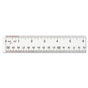 Westcott® Clear Flexible Acrylic Ruler, Standard/Metric, 12" Long, Clear Item: ACM10562