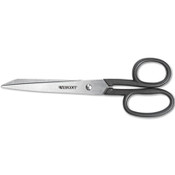 Westcott® Kleencut Stainless Steel Shears, 8" Long, 3.75" Cut Length, Black Straight Handle Item: ACM19018