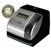 Acroprint® ES700 Atomic Electronic Time Recorder and Document Stamp, Digital Display, Black/Silver Item: ACP010182000