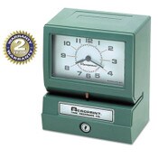Acroprint® Model 150 Heavy-Duty Time Recorder, Automatic Operation, Date/1-12 Hours/Minutes, Green Item: ACP012070400
