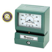 Acroprint® Model 150 Heavy-Duty Time Recorder, Automatic Operation, Month/Date/1-12 Hours/Minutes, Green Item: ACP012070411