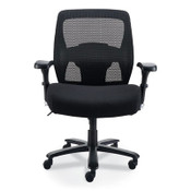 Alera® Alera Faseny Series Big and Tall Manager Chair, Supports Up to 400 lbs, 17.48" to 21.73" Seat Height, Black Seat/Back/Base Item: ALEFN44B14