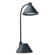 Alera® LED Task Lamp, 5.38w x 9.88d x 17h, Black Item: ALELED931B