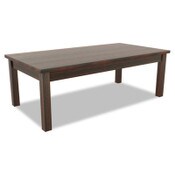 Alera® Alera Valencia Series Occasional Table, Rectangle, 47.25w x 19.13d x 16.38h, Mahogany Item: ALEVA7548MY
