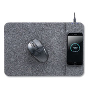 Allsop® Powertrack Wireless Charging Mouse Pad, 13 x 8.75, Gray Item: ASP32192