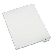Avery® Avery-Style Preprinted Legal Bottom Tab Dividers, 26-Tab, Exhibit O, 11 x 8.5, White, 25/Pack Item: AVE12388