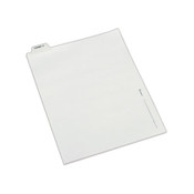 Avery® Avery-Style Preprinted Legal Bottom Tab Dividers, 26-Tab, Exhibit P, 11 x 8.5, White, 25/Pack Item: AVE12389