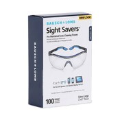 Bausch & Lomb Sight Savers Premoistened Lens Cleaning Tissues, 8 x 5, 100/Box Item: BAL8574GM