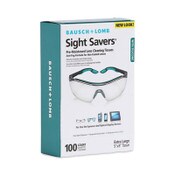 Bausch & Lomb Sight Savers Pre-Moistened Anti-Fog Tissues with Silicone, 8 x 5, 100/Box Item: BAL8576