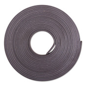 ZEUS® Adhesive-Backed Magnetic Tape, 0.5" x 10 ft, Black Item: BAU66010