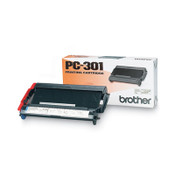Brother PC-301 Thermal Transfer Print Cartridge, 250 Page-Yield, Black Item: BRTPC301