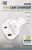 ByTech® PD Car Charger, 60 W, Two 2 A Ports, White Item: BTHCLPDV6105WT