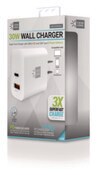 ByTech® Wall Charger, 30 W, White Item: BTHCLPDW3101WT