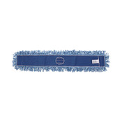Boardwalk® Dust Mop Head, Cotton/Synthetic Blend, 48" x 5", Blue Item: BWK1148