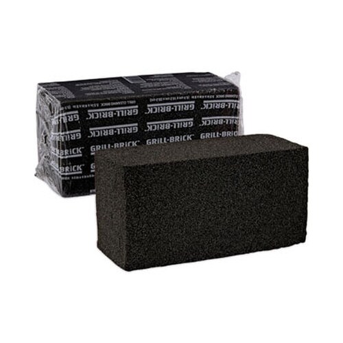 Boardwalk® Grill Brick, 8 x 4, Black, 12/Carton Item: BWKGB12PC
