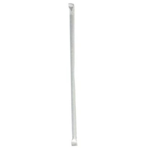 Boardwalk® Wrapped Giant Straws, 10.25", Polypropylene, Black, 1,200/Carton Item: BWKGST1025BK