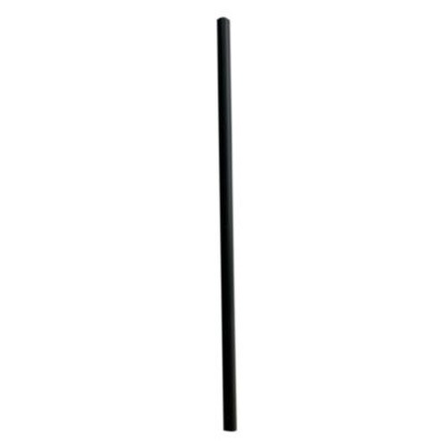 Boardwalk® Wrapped Giant Straws, 7.75", Polypropylene, Black, 7,200/Carton Item: BWKGSTW775BK
