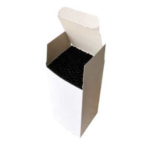 Boardwalk® Wrapped Giant Straws, 7.75", Polypropylene, Black, 7,200/Carton Item: BWKGSTW775BK