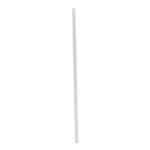 Boardwalk® Jumbo Straws, 7.75", Polypropylene, Clear, 2,500/Carton Item: BWKJSTUW775
