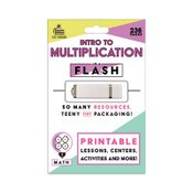 Carson-Dellosa Education In a Flash USB, Intro to Multiplication, Ages 7-9, 236 Pages Item: CDP109580