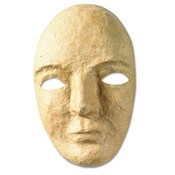 Creativity Street® Paper Mache Mask Kit, 8 x 5.5 Item: CKC4190
