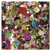 Creativity Street® Sequins and Spangles, Assorted Metallic Colors, 4 oz/Pack Item: CKC6114