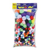 Creativity Street® Pound of Poms Giant Bonus Pack, Assorted Colors, 1,000/Pack Item: CKC818001