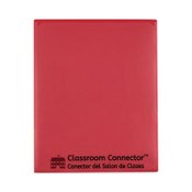 C-Line® Classroom Connector Folders, 11 x 8.5, Red, 25/Box Item: CLI32004
