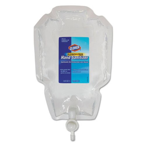 Clorox® Push Button Dispenser Refill Liquid Hand Sanitizer, 1 L Bag ...
