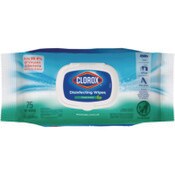 Clorox® Disinfecting Wipes, Easy Pull Pack, 1-Ply, 8 x 7, Fresh Scent, White, 75 Towels/Box Item: CLO31430EA