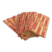 CONTROLTEK® Flat Tubular Coin Wrap, Pennies, $0.50, Red, 1,000/Box Item: CNK560042