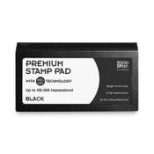 COSCO Microgel Stamp Pad for 2000 PLUS, 6.17" x 3.13", Black Item: COS030256