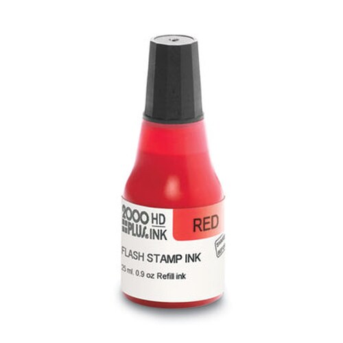 Pre-Ink High Definition Refill Ink, Red, 0.9 oz Bottle, Red Pre-Ink High Definition Refill Ink, Red, 0.9 oz Bottle, Red