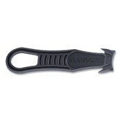 Garvey® Safety Cutter Box Cutter Knife with Double Shielded Blade, 4" Plastic Handle, Black, 5/Pack Item: COS091459