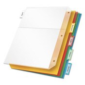 Cardinal® Poly Ring Binder Pockets, 8.5 x 11, Letter, Assorted Colors, 5/Pack Item: CRD84009
