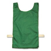Champion Sports Heavyweight Pinnies, Nylon, One Size, Green, 1/Dozen Item: CSINP1GN