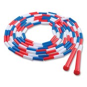 Champion Sports Segmented Plastic Jump Rope, 16 ft, Red/Blue/White Item: CSIPR16