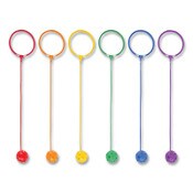 Champion Sports Swing Ball Set, 5.5" Diameter, Assorted Colors, 6/Set Item: CSISBSET