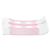 Pap-R Products Currency Straps, Pink, $250 in Dollar Bills, 1000 Bands/Pack Item: CTX400250