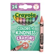 Crayola® Colors of Kindness Crayons, Assorted, 24/Pack Item: CYO520130