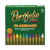 Crayola® Portfolio Series Oil Pastels, 12 Assorted Colors, 300/Carton Item: CYO523630