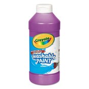 Crayola® Washable Paint, Violet, 16 oz Bottle Item: CYO542016040