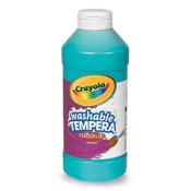 Crayola® Artista II Washable Tempera Paint, Turquoise, 16 oz Bottle Item: CYO543155048