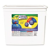 Crayola® Model Magic Modeling Compound, 8 oz Packs, 4 Packs, Blue, Red, White, Yellow, 2 lbs Item: CYO574415