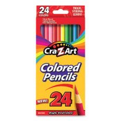 Cra-Z-Art® Colored Pencils, 24 Assorted Lead and Barrel Colors, 24/Pack Item: CZA1040348