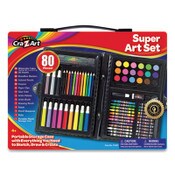 Cra-Z-Art® Super Art Set, 80 Pieces Item: CZA110076
